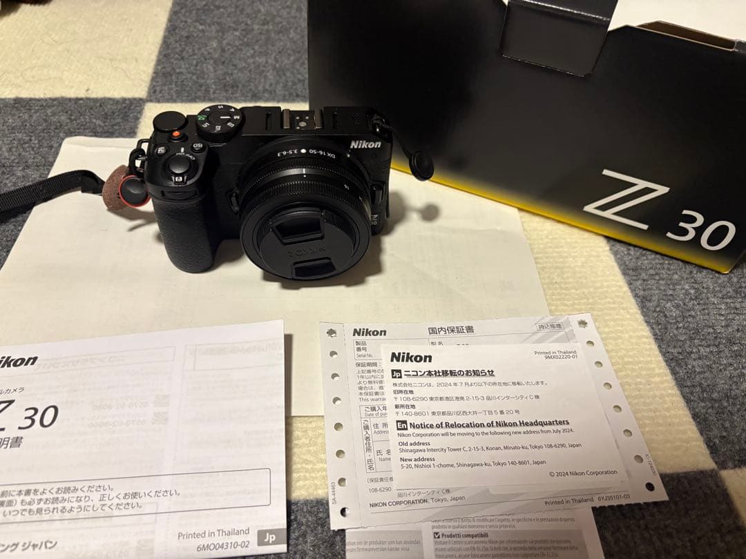 ri  Nikon Z 30 ミラーレスカメラ+dx16-50