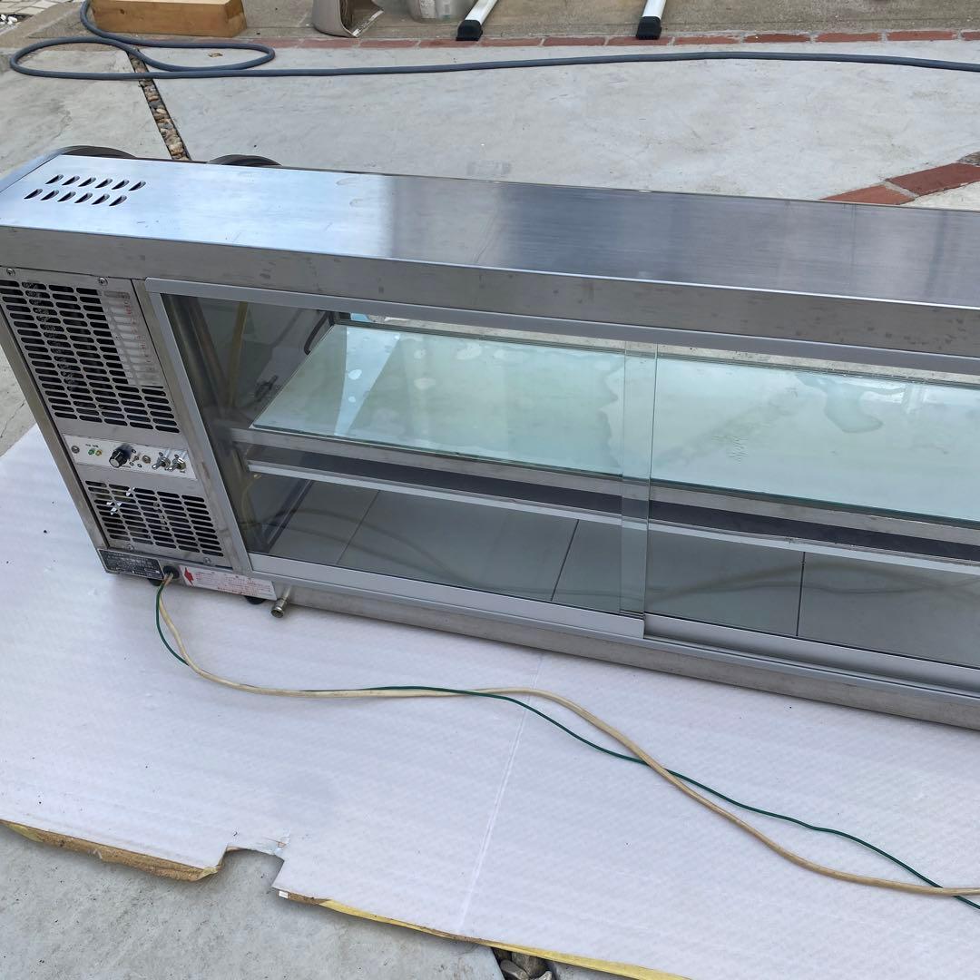 冷蔵ショーケース 卓上タイプ 自然対流方式 後引戸 店舗カフェ