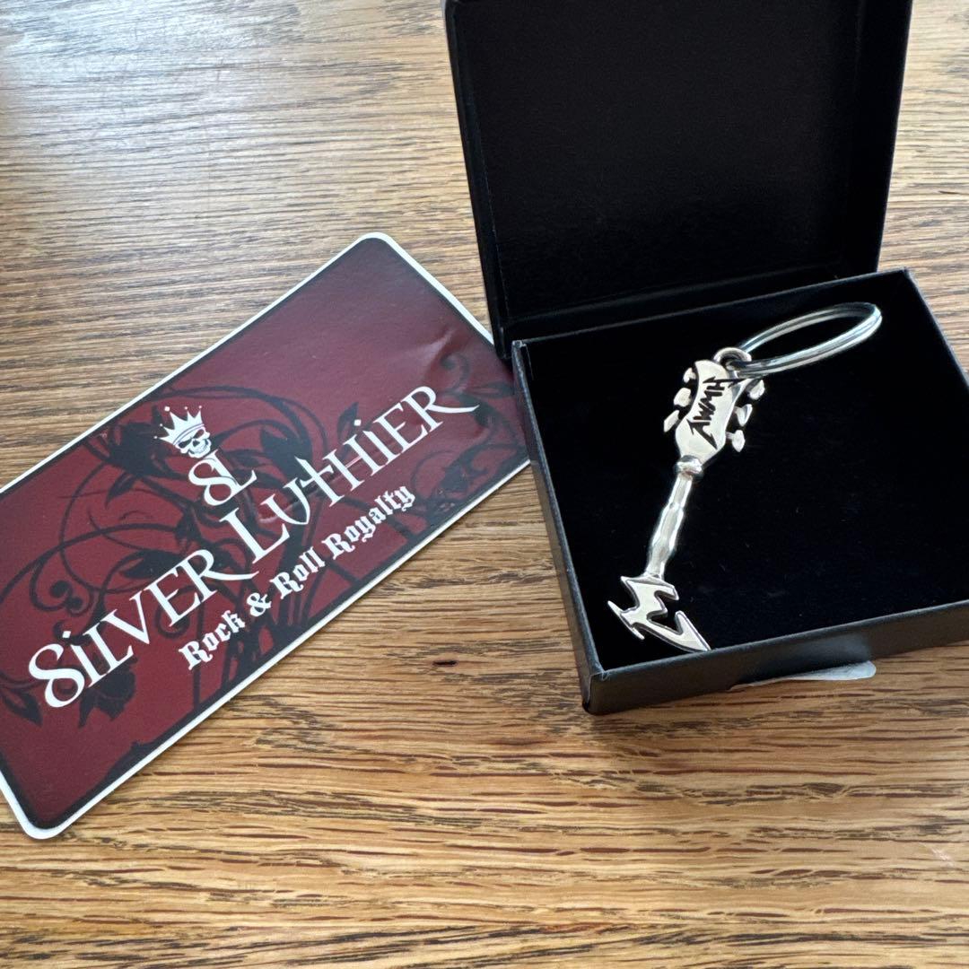 メタリカ　シルバー製キーホルダー　未使用