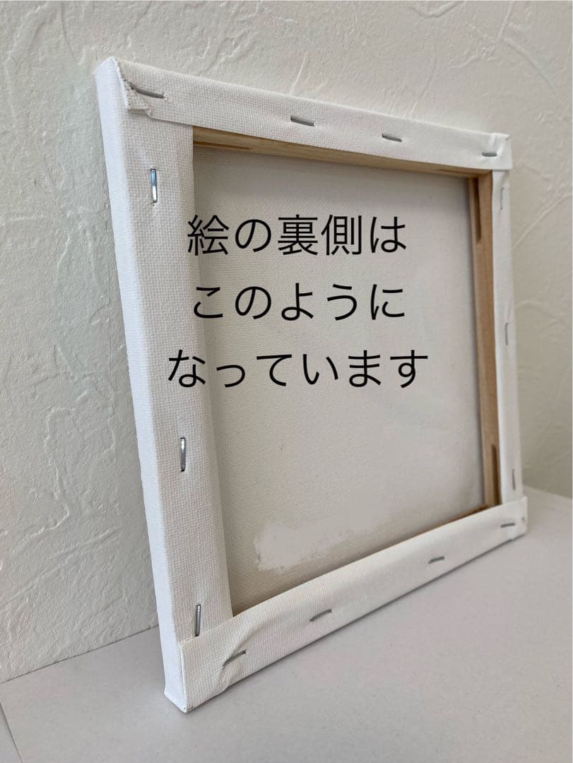 テクスチャーアート 花畑の子鹿