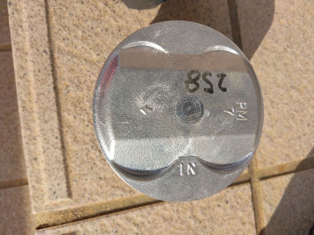 シビックエンジンピストン PM7。6個セット アルミ製