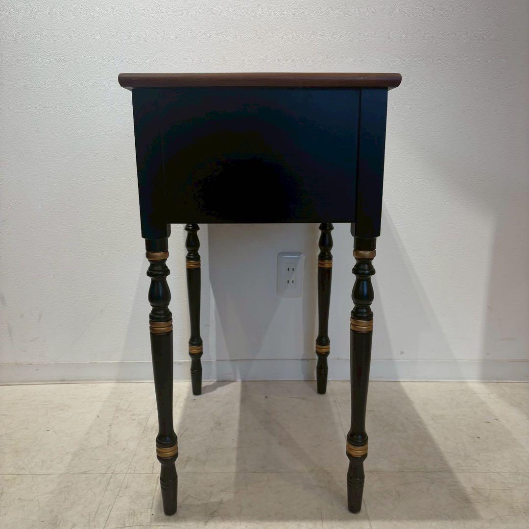 ヒッチコック　ブラックハーベスト　メープル　2段引き出し　コンソールテーブル