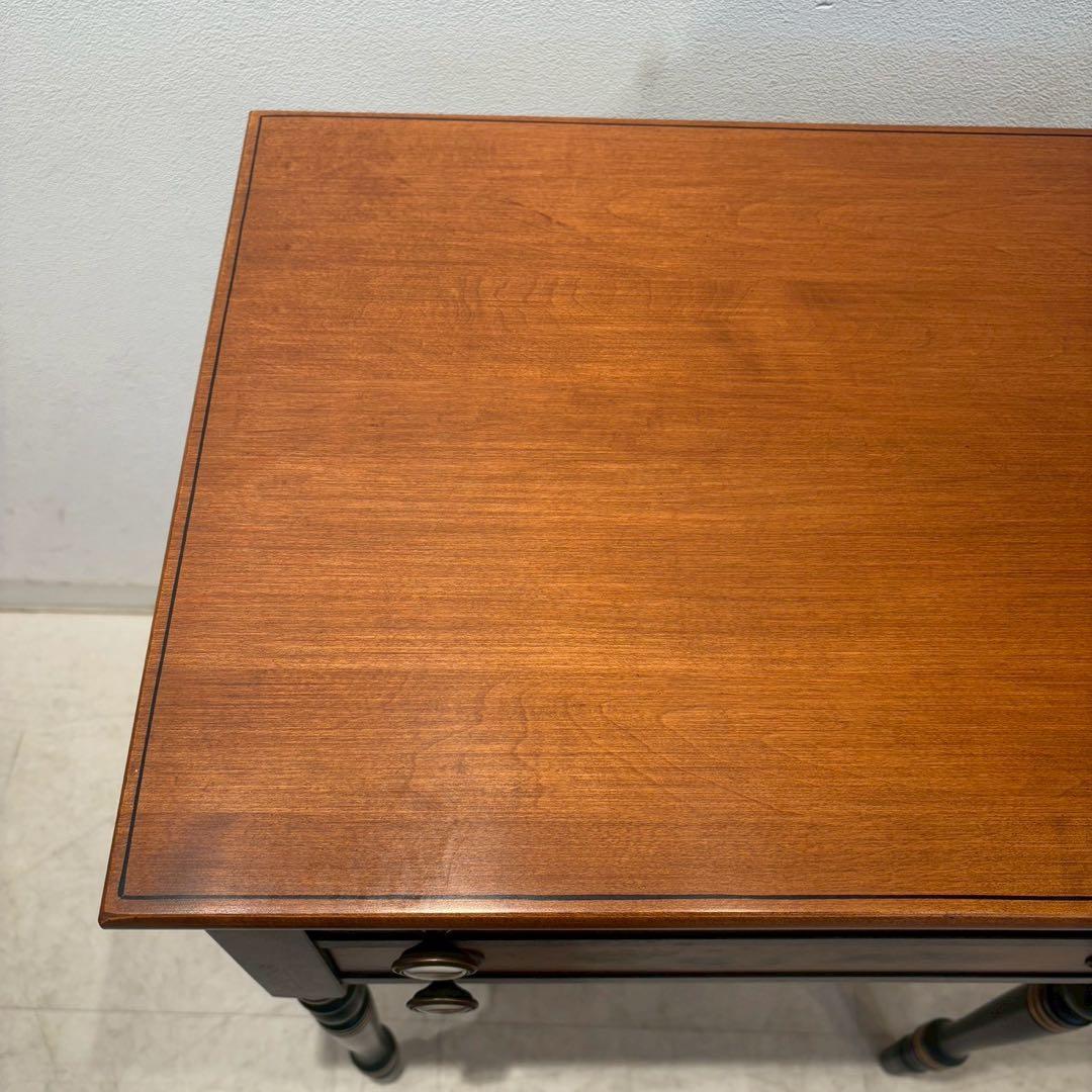 ヒッチコック　ブラックハーベスト　メープル　2段引き出し　コンソールテーブル