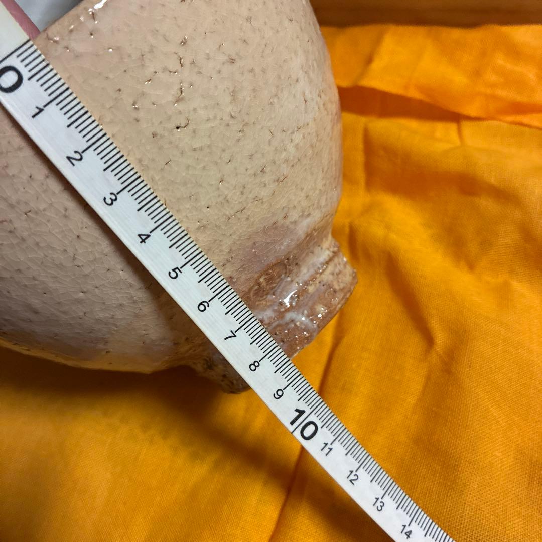 未使用品　茶道具　萩焼　茶碗　大谷桂仙　共箱　陶芸　抹茶　茶会　稽古