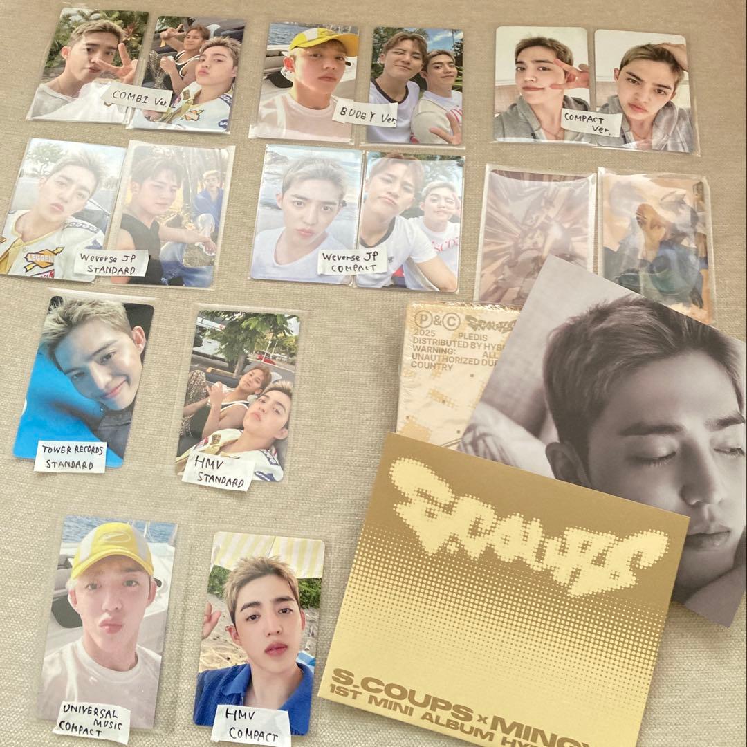 店舗特典　エスクプス　CXM s.coups スンチョル　SEVENTEEN