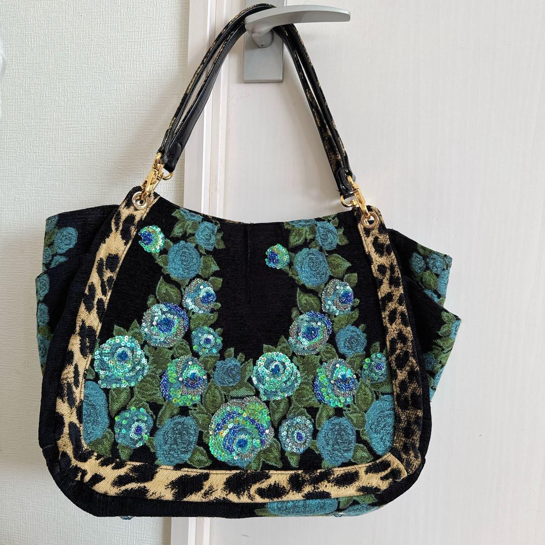 シンクビー　ブルーローズ　レオパード 定価58000円　ショルダーバッグ