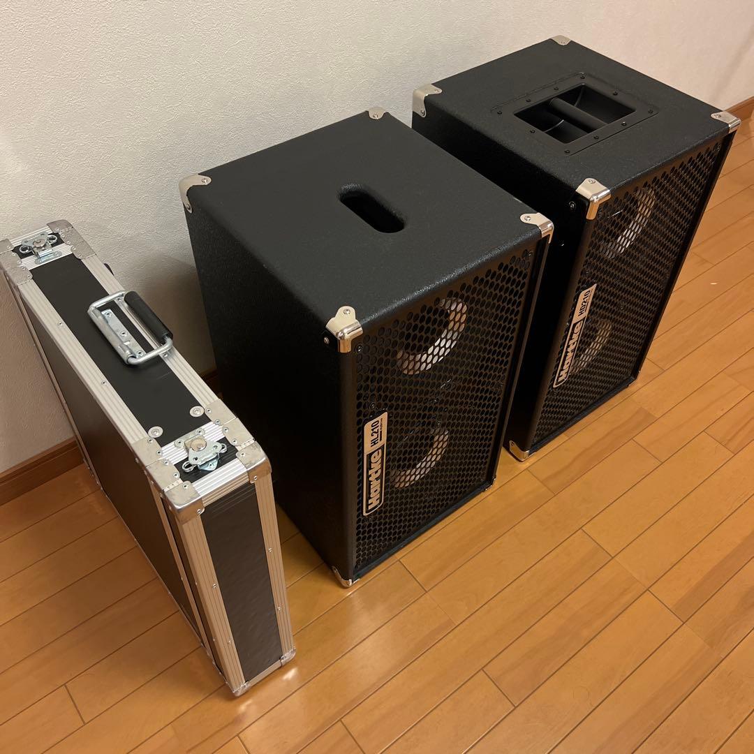 Hartke ベースアンプ　LH1000・HD210・HL210 高出力セット