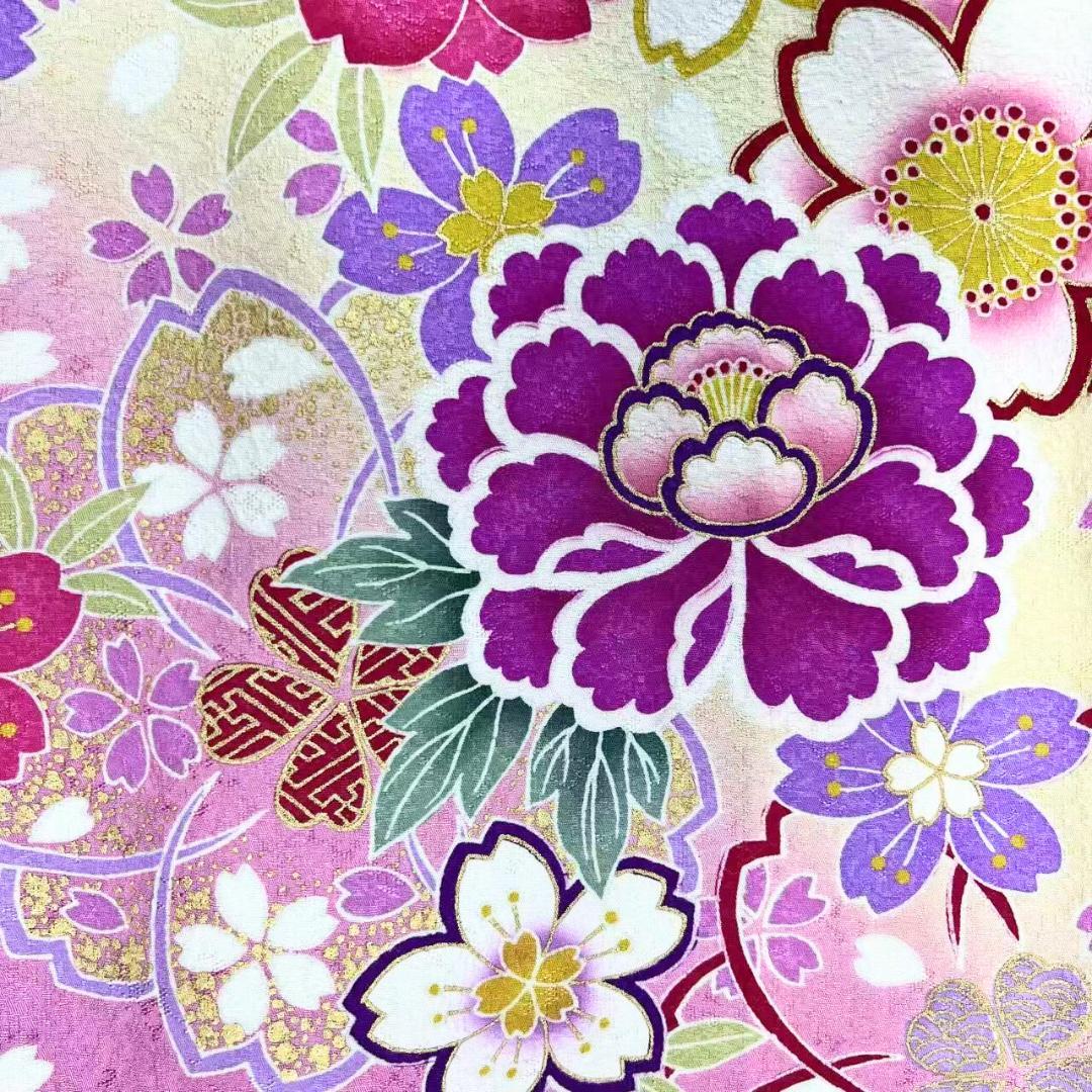 ≪早い者勝ち≫【超美品】 振袖セット 成人式 正絹 振袖 ピンク *124 ●