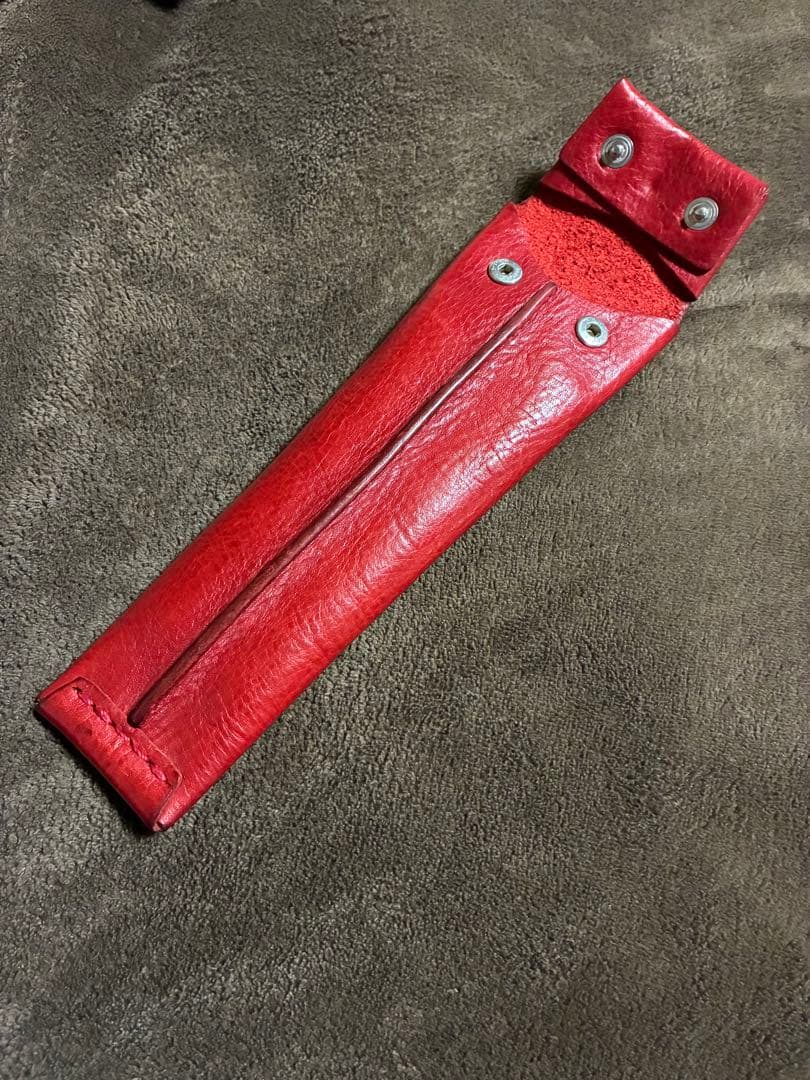 Hender Scheme シャーベットペンケース 赤