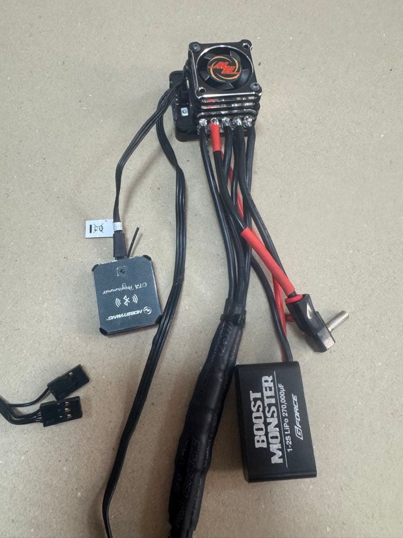 アンプ、ジャイロ、サーボセット