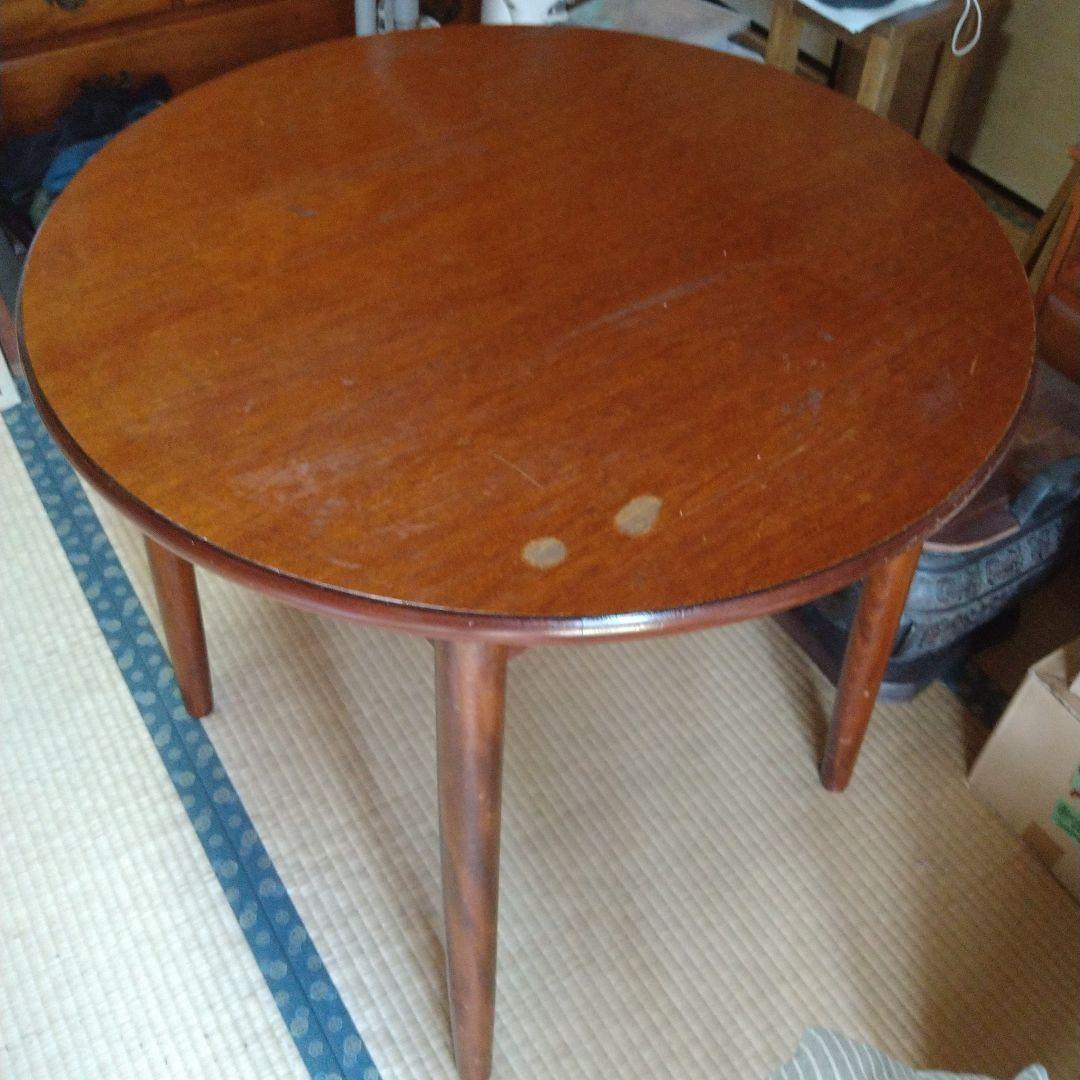 ななな　　　テーブル　天然木　ウレタン塗装　太平株式会社　アンティーク