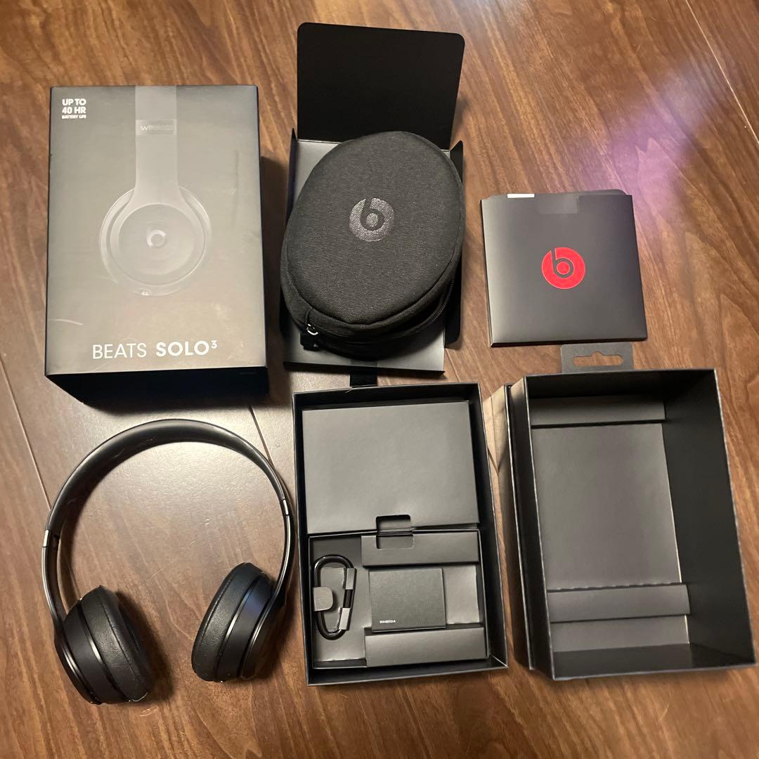 BEATS SOLO3 ワイヤレスヘッドホン ブラック