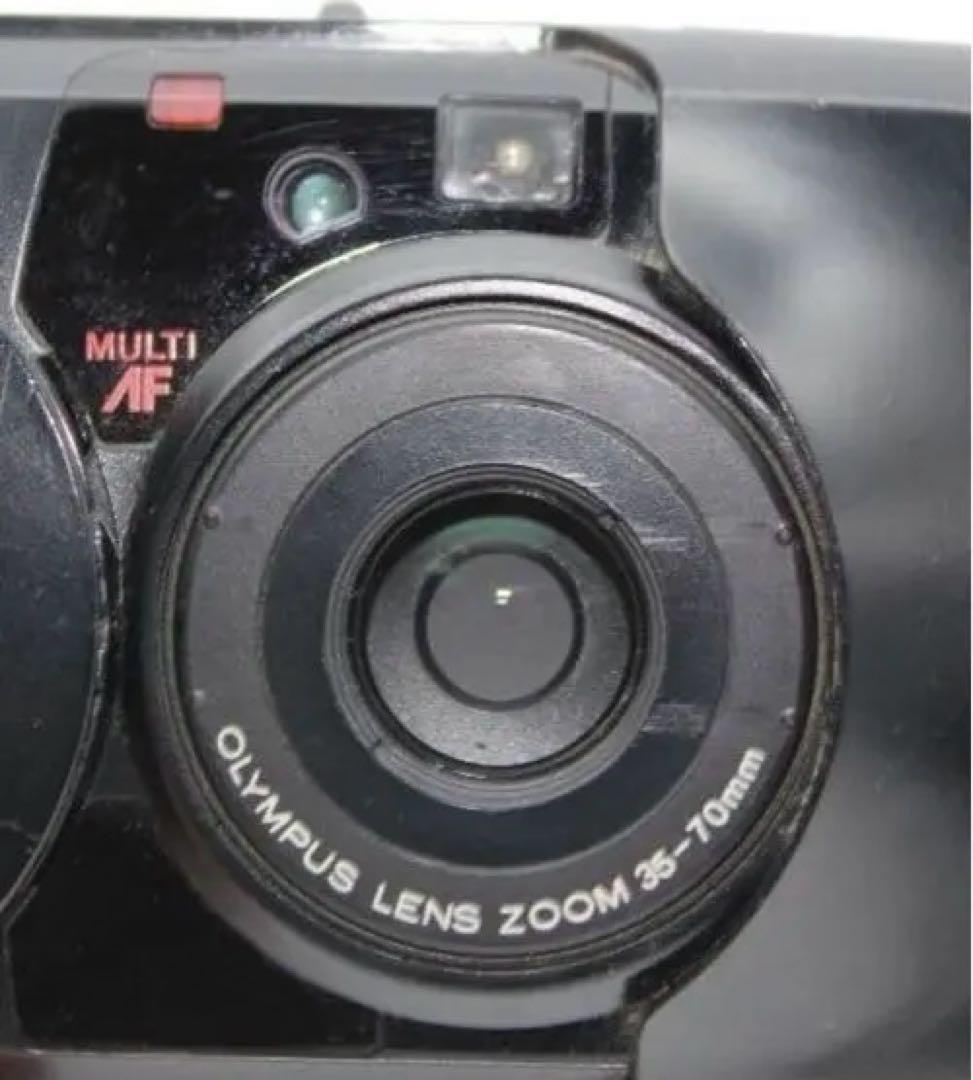 OLYMPUS コンパクトフィルムカメラ 黒