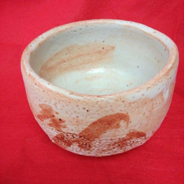 茶道具　志野茶碗