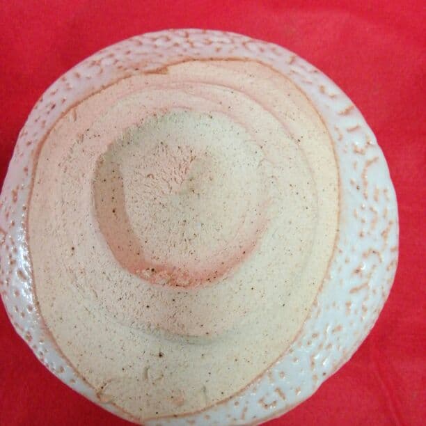 茶道具　志野茶碗