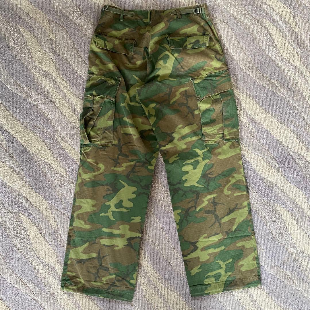 US ARMY米軍実物ジャングルファティーグパンツグリーンリーフM65M51
