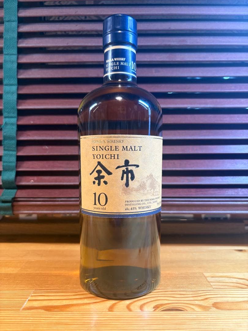 余市 シングルモルト 10年 45% 700ml 1本