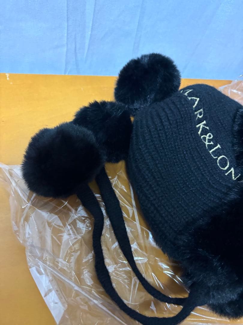 MARK&LONA ネコ耳ニット帽