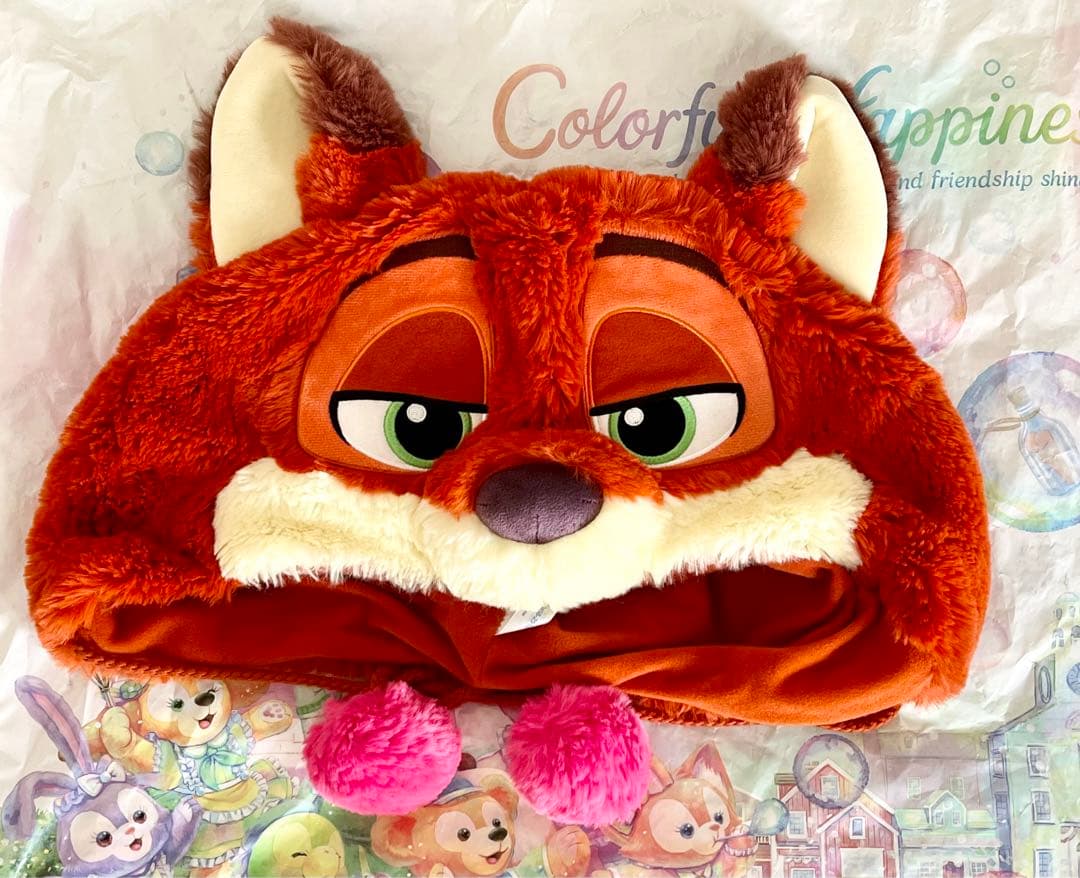 ディズニー　ズートピア ニック ファンキャップ