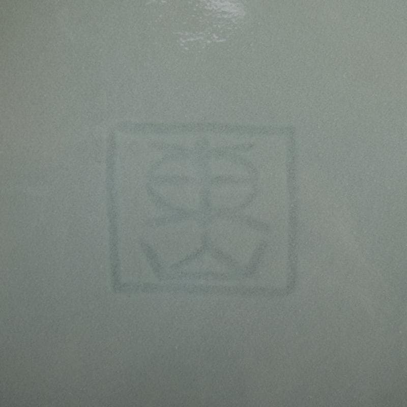 京焼　清水焼　東山窯　宮永東山作　青磁　双魚文　皿　五客　共箱　C　7627