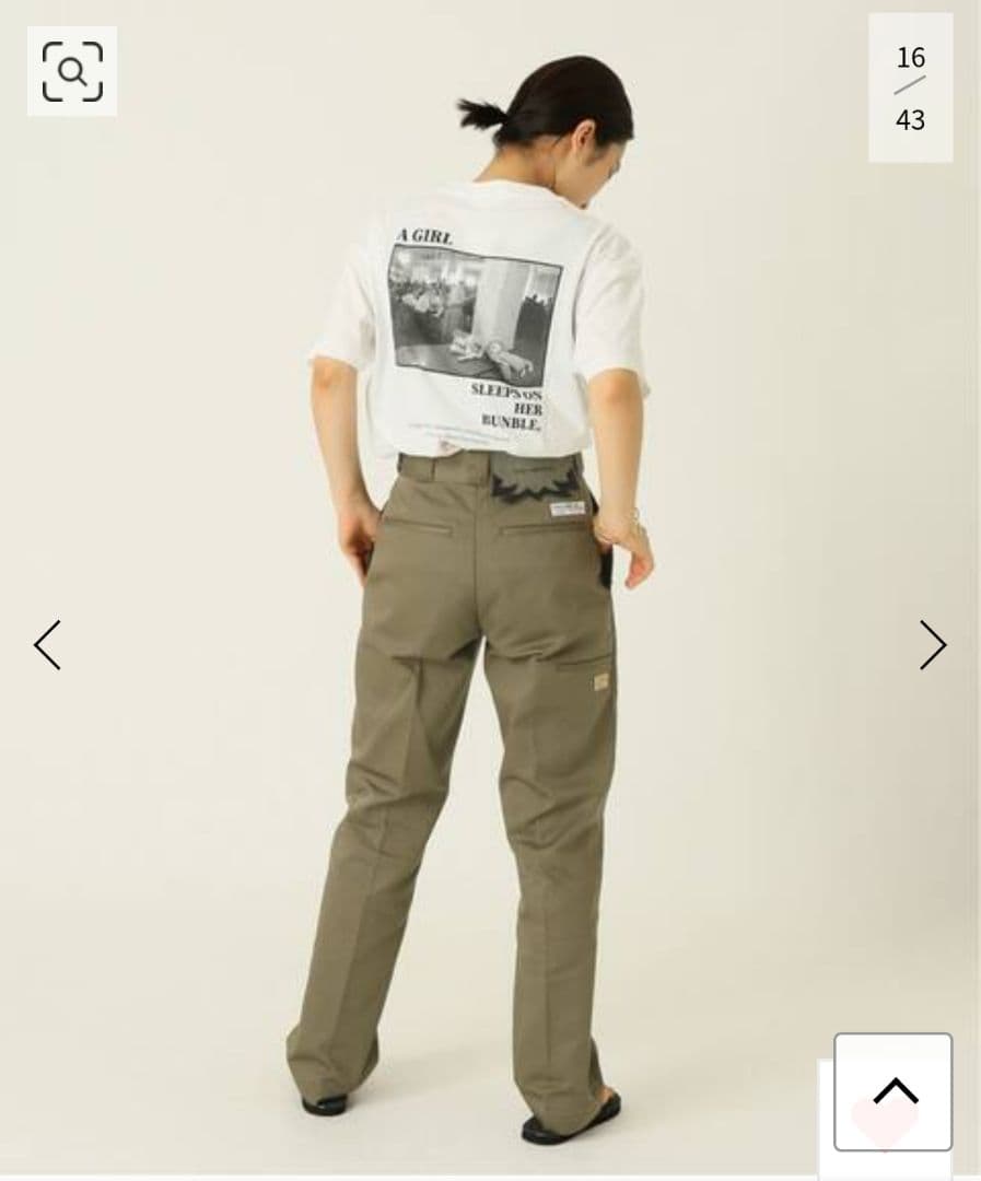 【TOGA*DICKIES】 Wide pants Dickies SP：パンツ