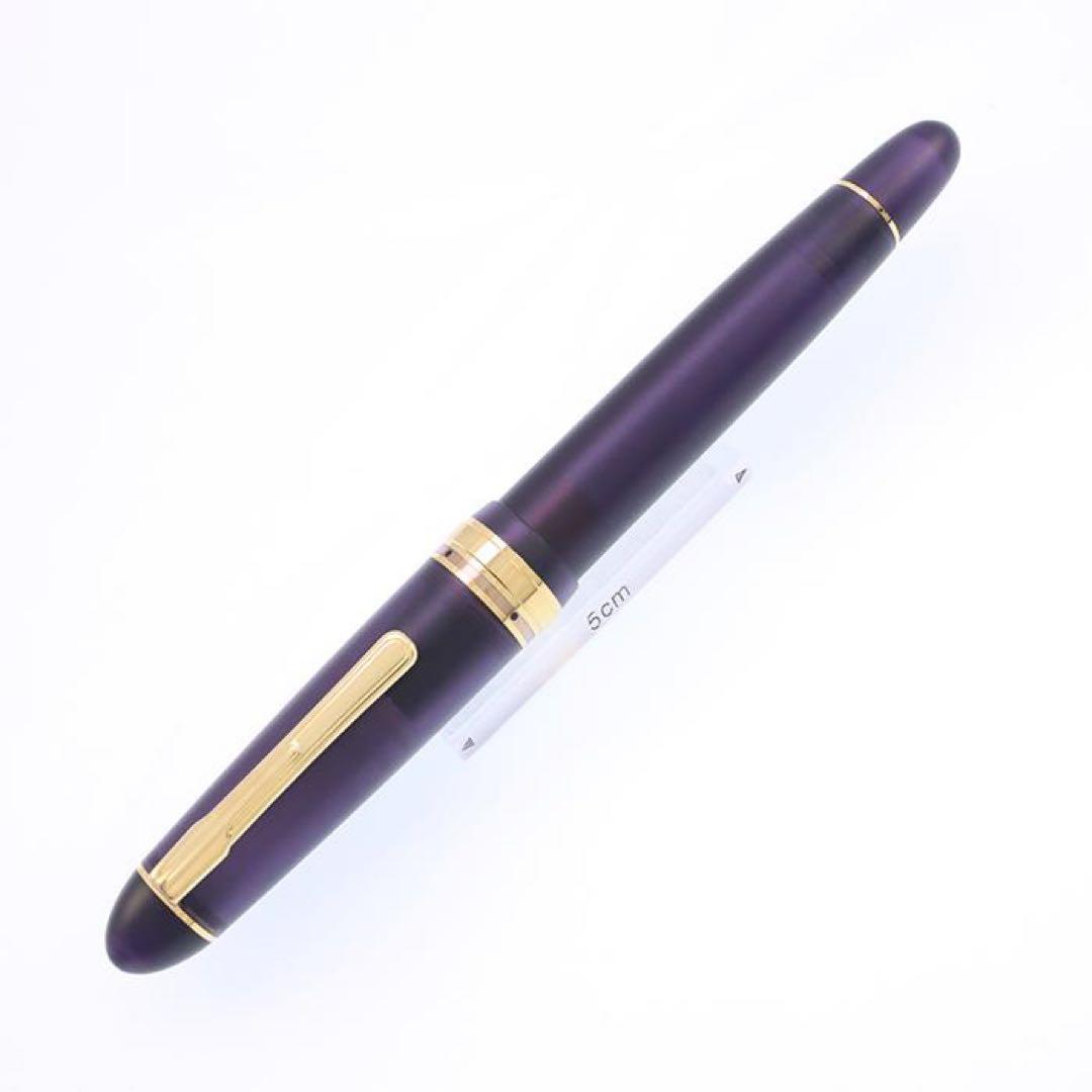 プラチナ万年筆ワーグナーコラボ限定プレジデントモデルペン先18k中字（M）