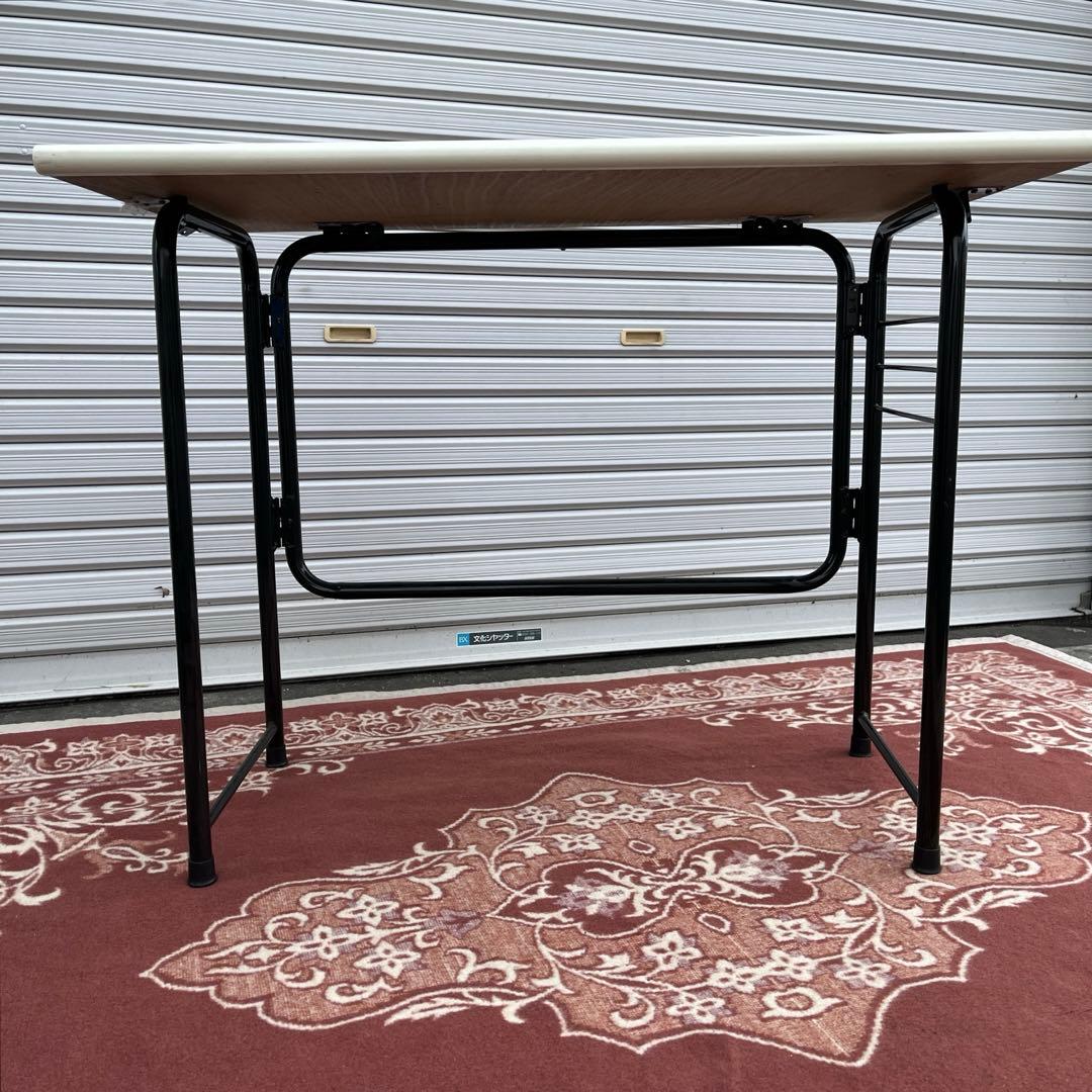 ビンテージ古家具◾️ 折り畳み式 フォールディングテーブル / 作業机