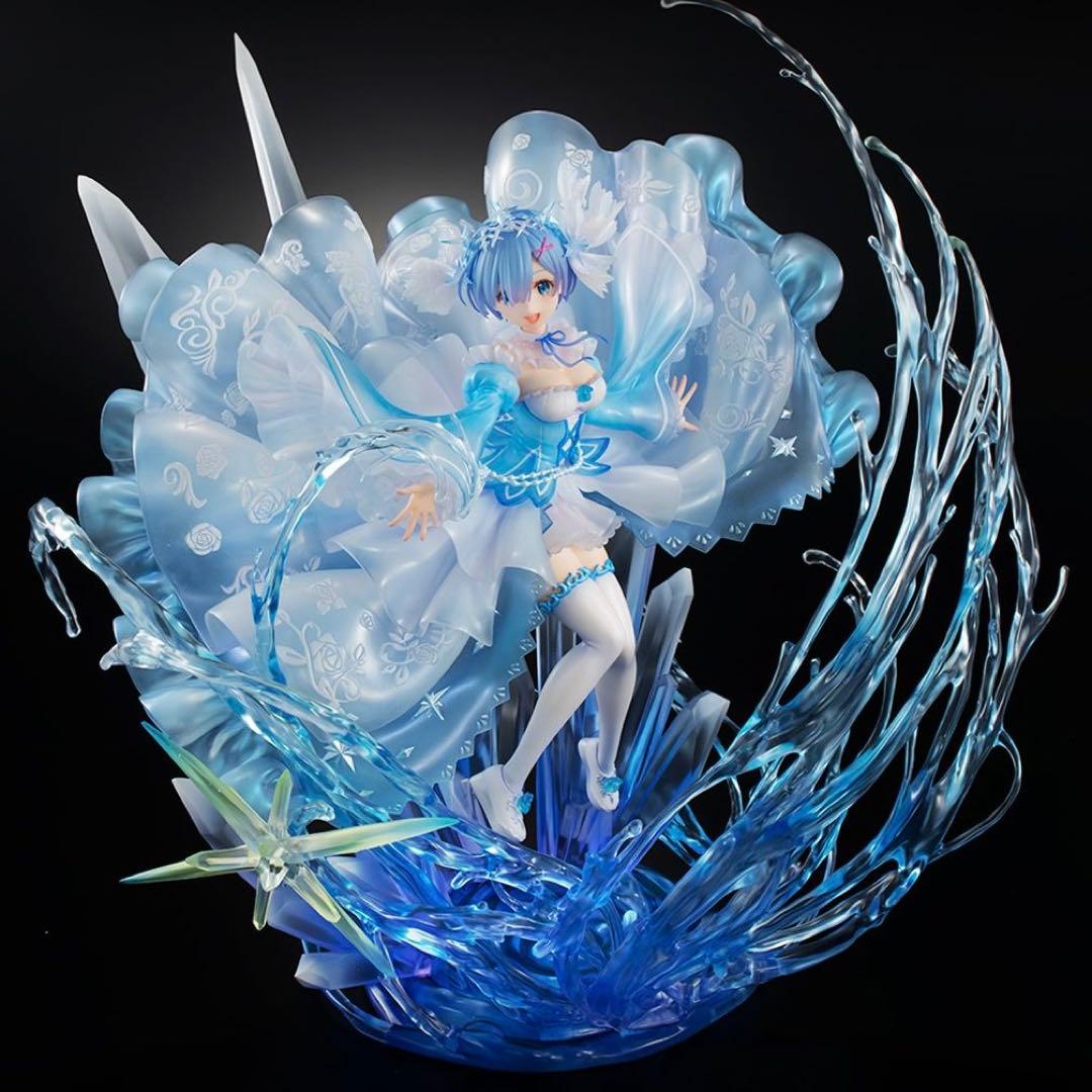 【新品未開封】渋スク レム Crystal Dress Ver　フィギュア