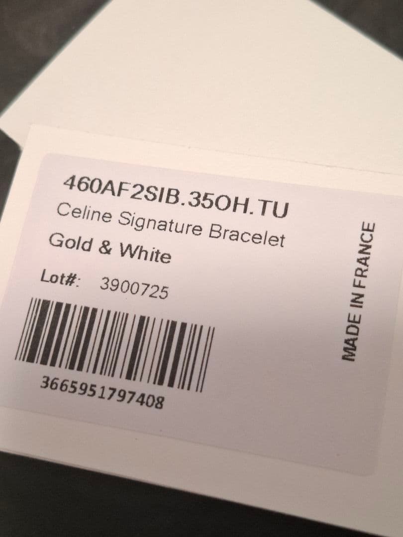 CELINE ブラウン ヘアバンド