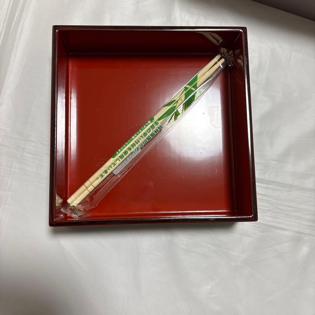 越前塗:漆器 二段重