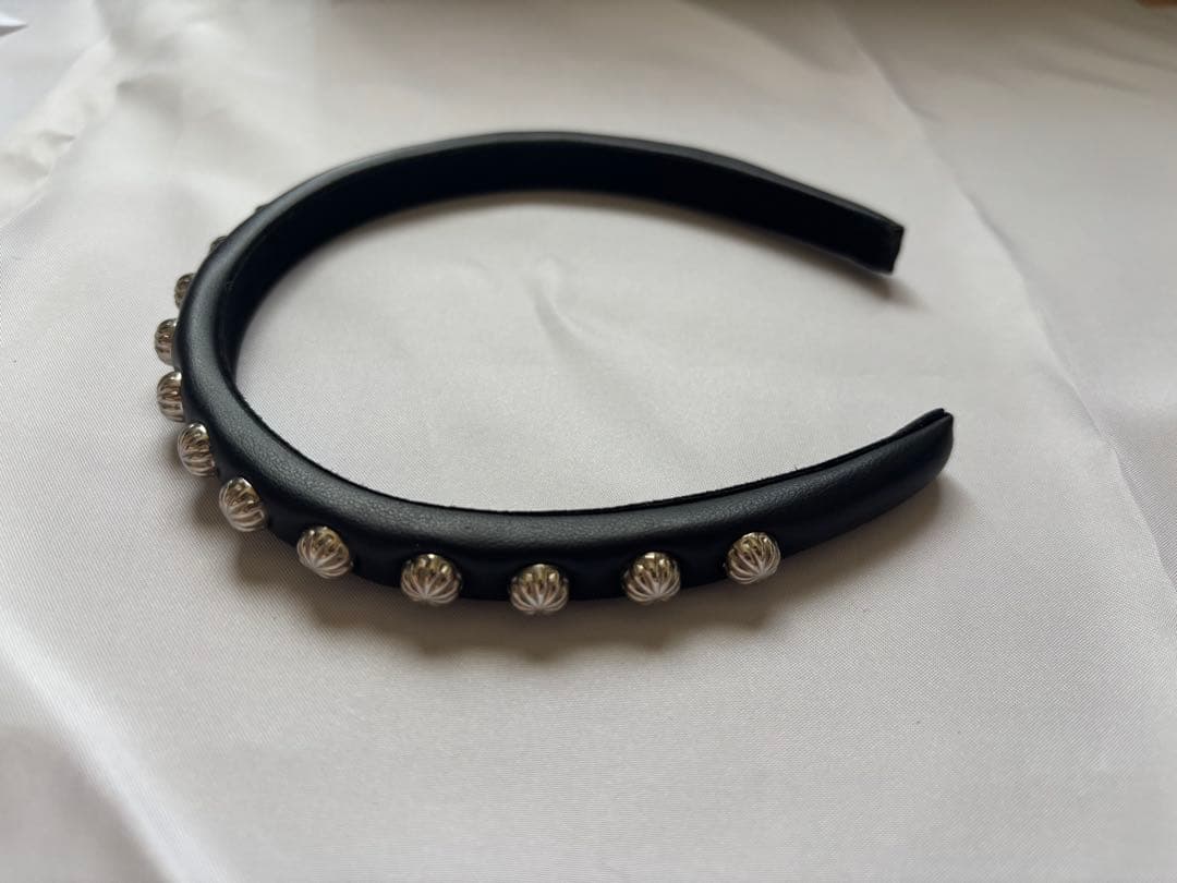 TOGA Leather headband 3 トーガ カチューシャ
