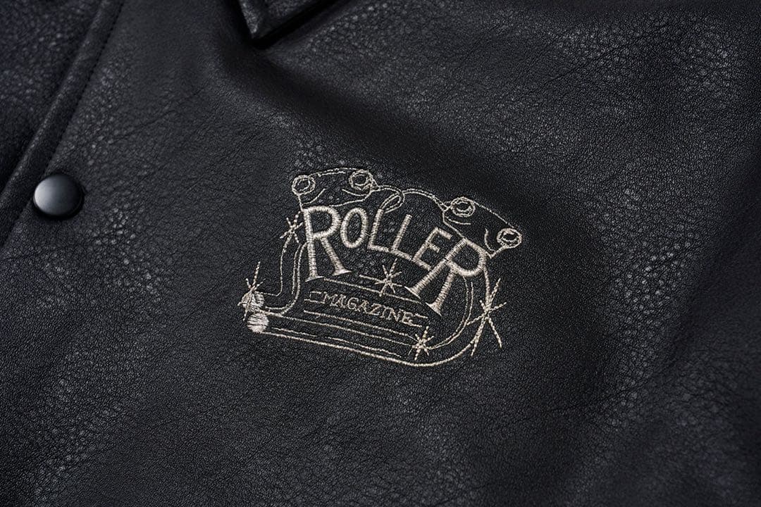 ROLLER FAKE LEATHER COACH JACKET M 木村拓哉着