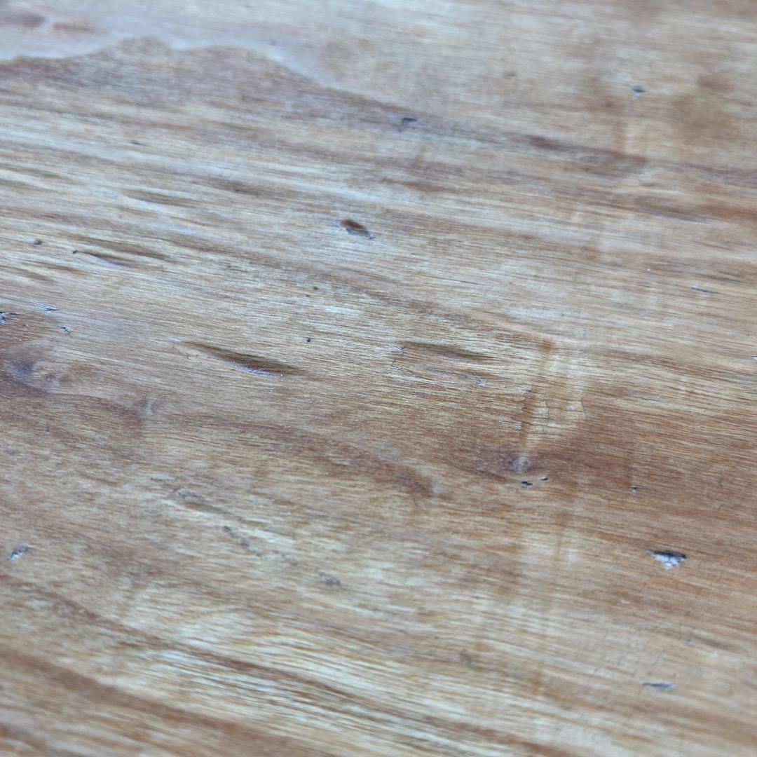 天然木　和裁机　和裁台　裁ち台　仕立台　文机　半尺印　両側引出し付き　②