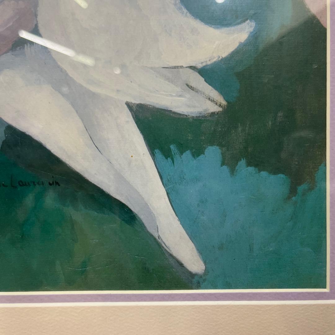 Marie Laurencin作　 【レダと白鳥】