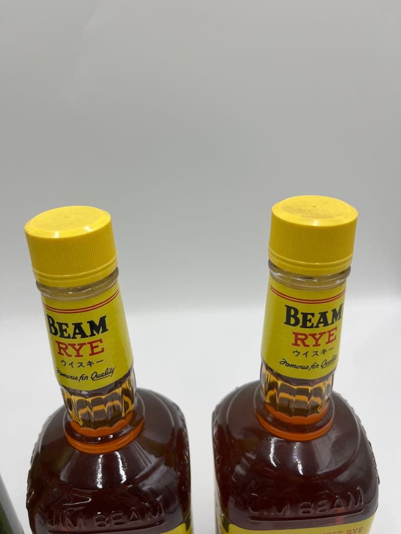 CUTTY SASK JIM BEAM RYE ウイスキー　4本セット