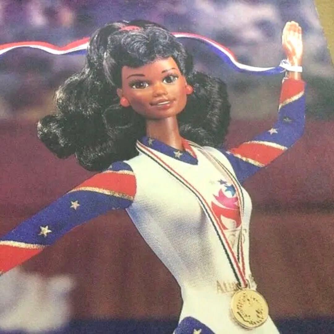 最終お値下げ　ヴィンテージ　ブラックバービー人形 アトランタ