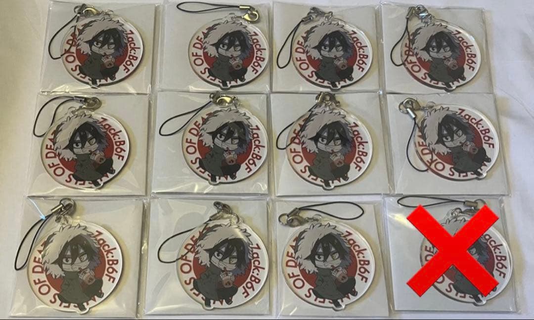 殺戮の天使 ザック マルイ アクリルストラップ SD 11点