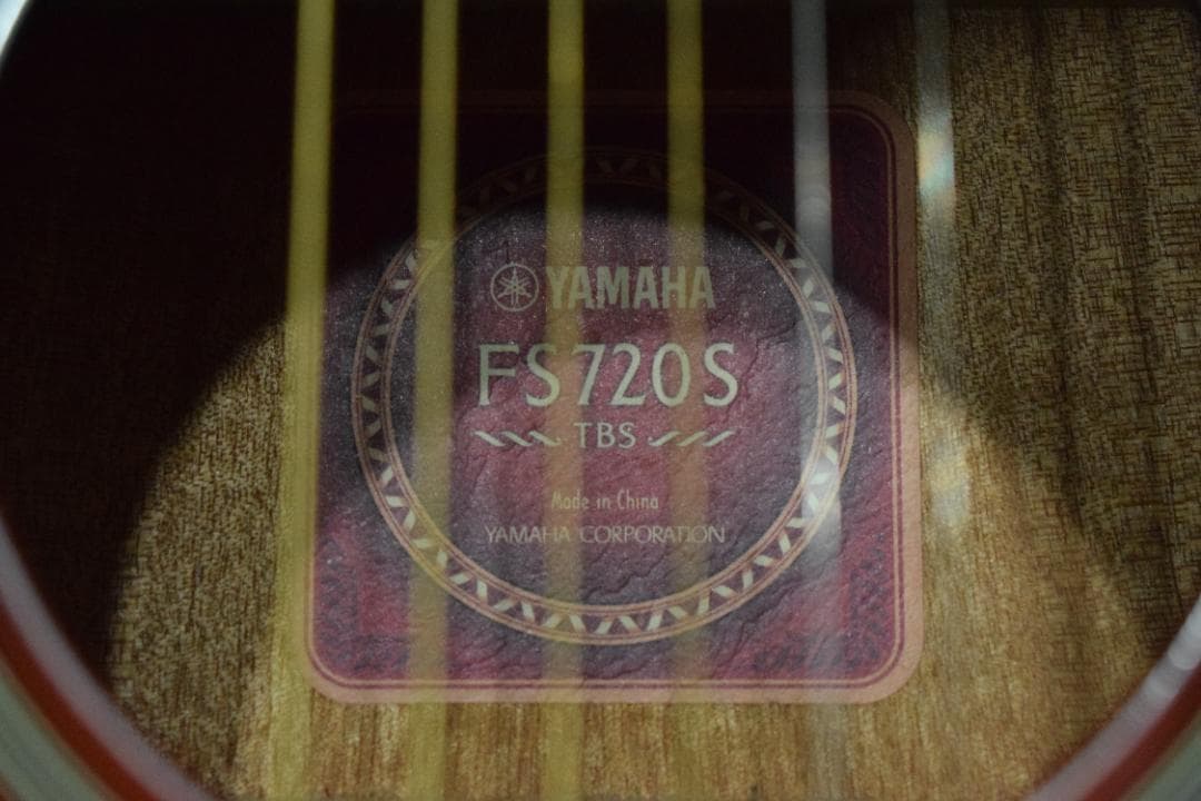 YAMAHA ヤマハ FS720S TBS ケース付き アコギ