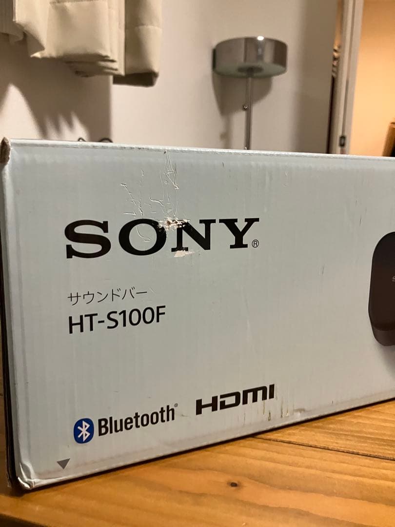 美品SONY HT-S100F サウンドバー