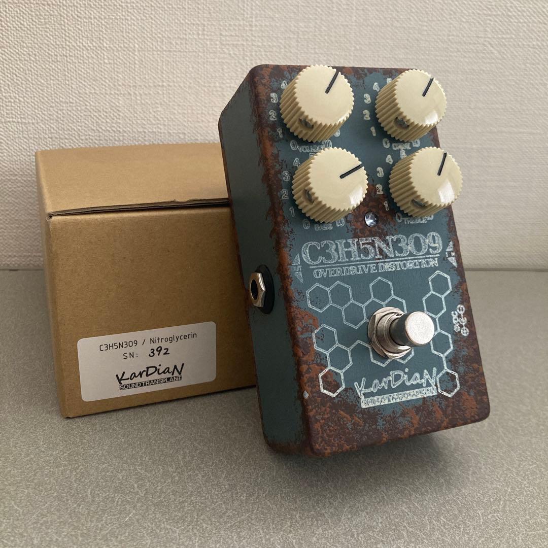 KarDiaN ニトログリセリン ギターエフェクター オーバードライブ