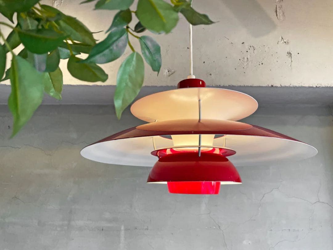 シーリングライト・天井照明 Louis Poulsen PH50/PH5\"CHILI RED\"
