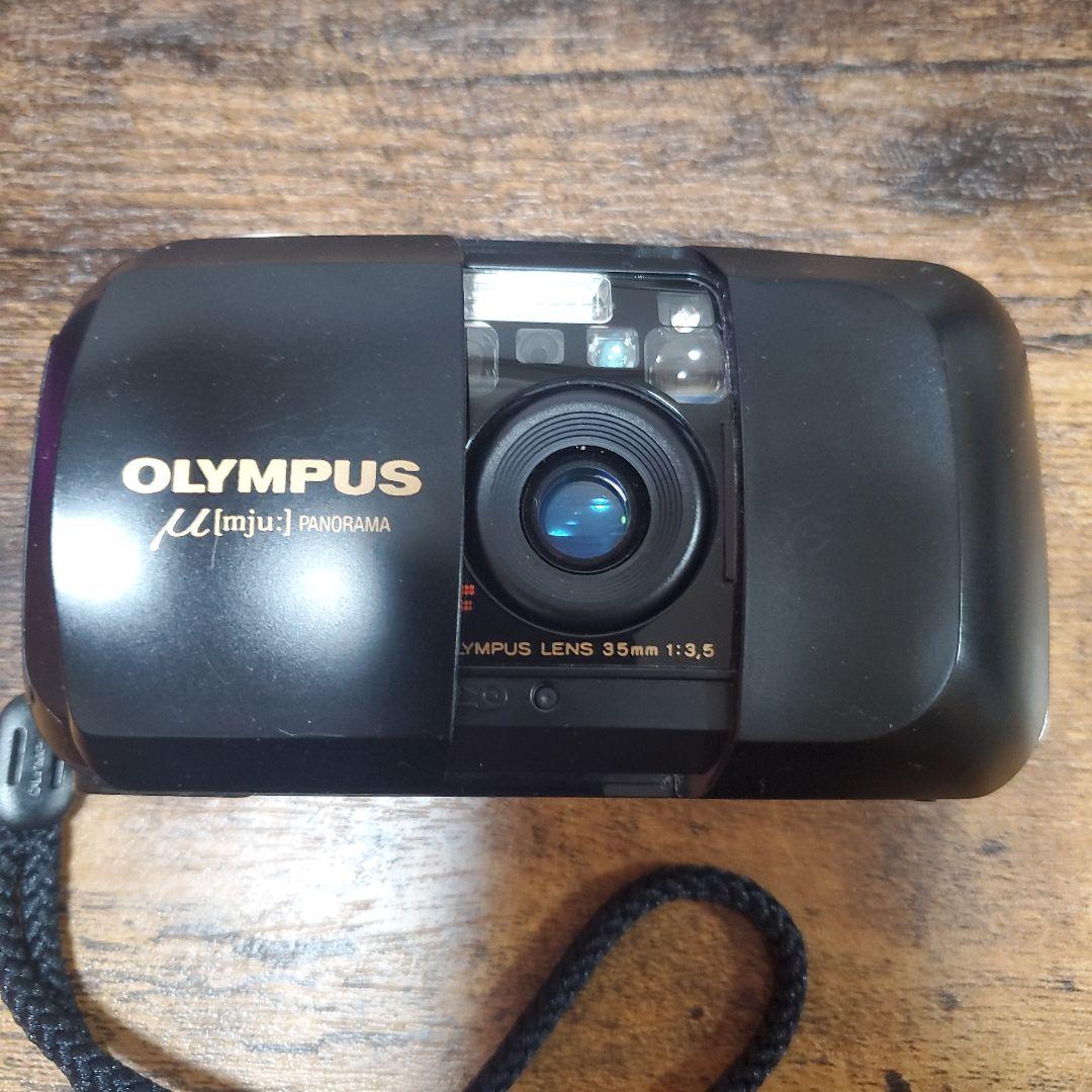 初代　OLYMPUS μ[ mju:] 35mm 1:3.5 フィルムカメラ