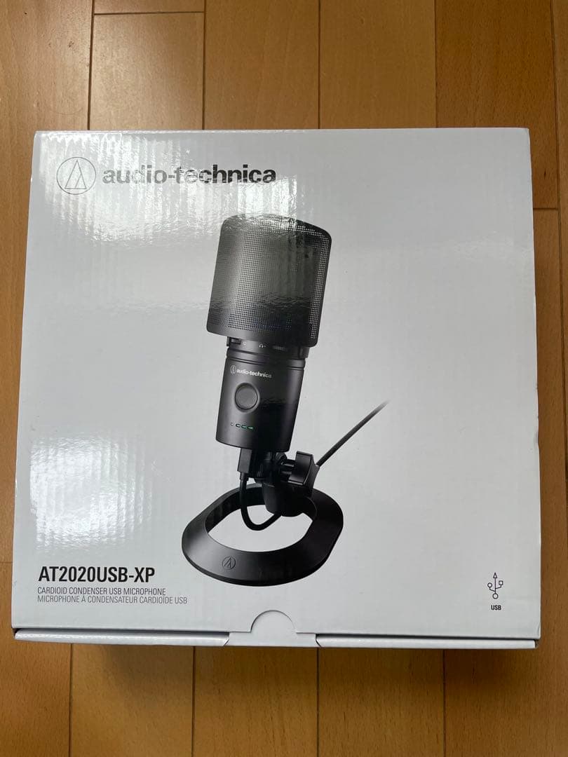オーディオテクニカ AT2020USB-XP 美品コンデンサーマイク 動作確認済