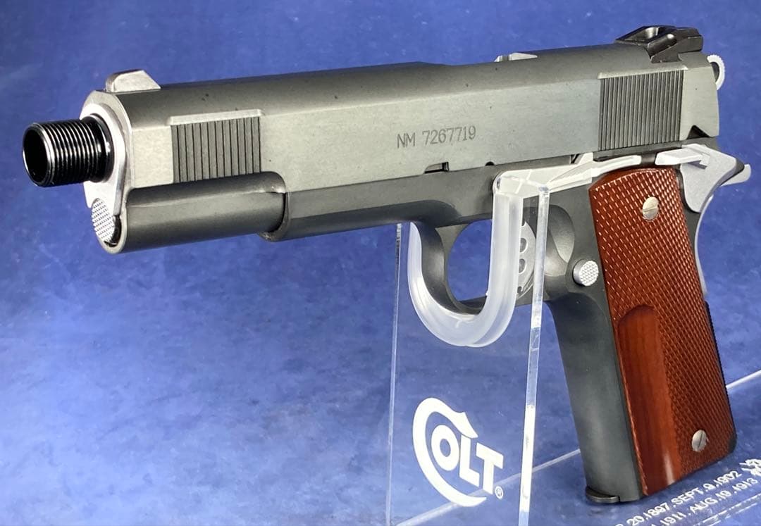 ウエスタンアームズ　スネークマッチ1911 ガスブローバック　美品　メタルギア