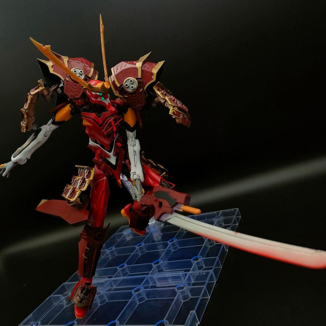 エヴァンゲリオン　弐号機 RG　和武装　アスカ　【全塗装完成】