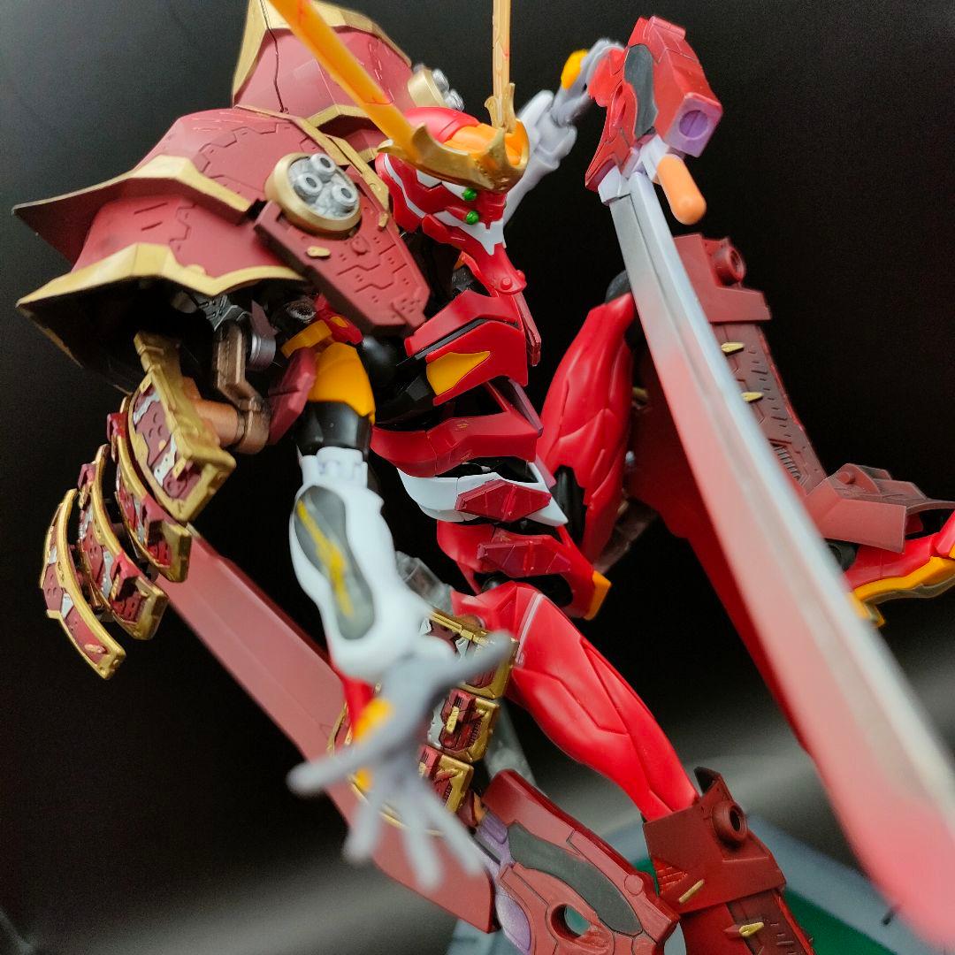 エヴァンゲリオン　弐号機 RG　和武装　アスカ　【全塗装完成】