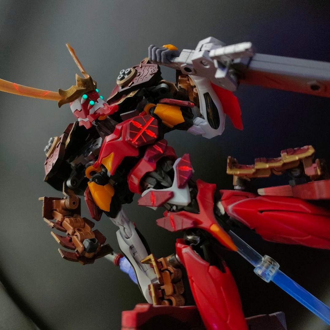 エヴァンゲリオン　弐号機 RG　和武装　アスカ　【全塗装完成】