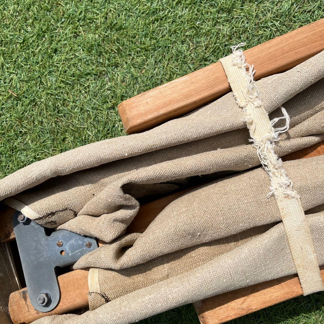 ヴィンテージ軍折りたたみコット