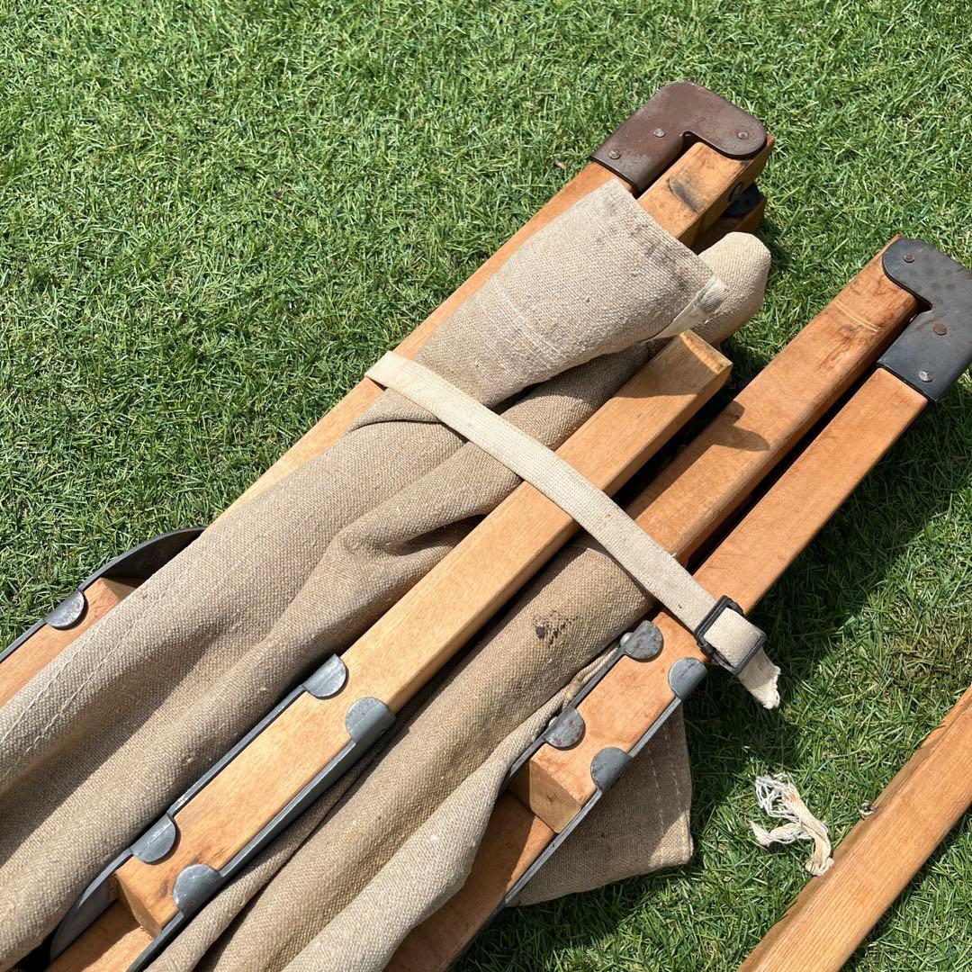 ヴィンテージ軍折りたたみコット