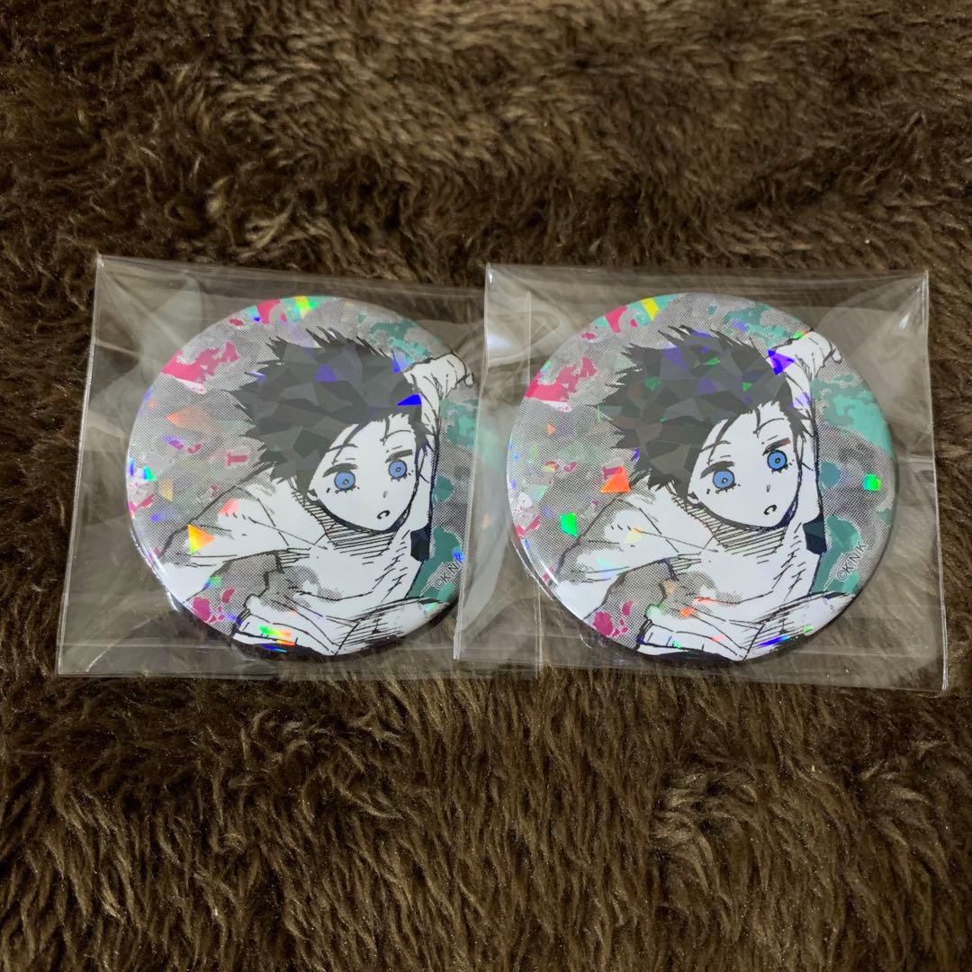 ブルーロック　糸師凛　ホログラム缶バッジ　マズル